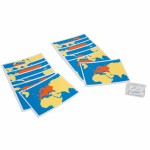  Części Świata  Karty Nienhuis Montessori