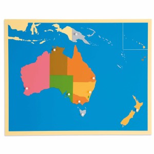 Mapa Australii Puzzle Nienhuis Montessori