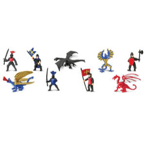 Figurki Smoki i Rycerze - Tuba Safari