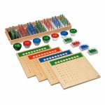 Duży Zestaw Do Dzielenia Montessori Nienhuis