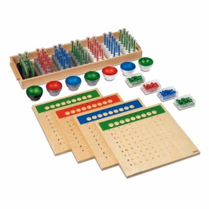 Duży Zestaw Do Dzielenia Montessori Nienhuis