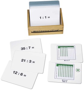 Dzielenie Karty Pracy Matematyka Montessori