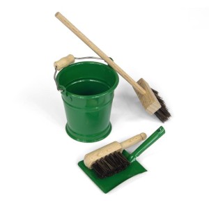 Mini Zestaw Do Sprzątania Zielony Montessori
