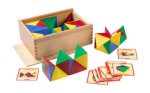 Figury Geometryczne  Magnetyczne Z Kartami Pracy