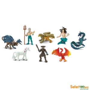Mityczne postacie - Figurki tuba Safari