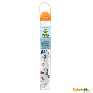 Arktyczne zwierzęta - figurki tuba safari