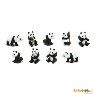 Pandy - Figurki tuba Safari