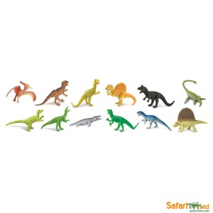 Dinozaury mięsożerne - figurki tuba safari